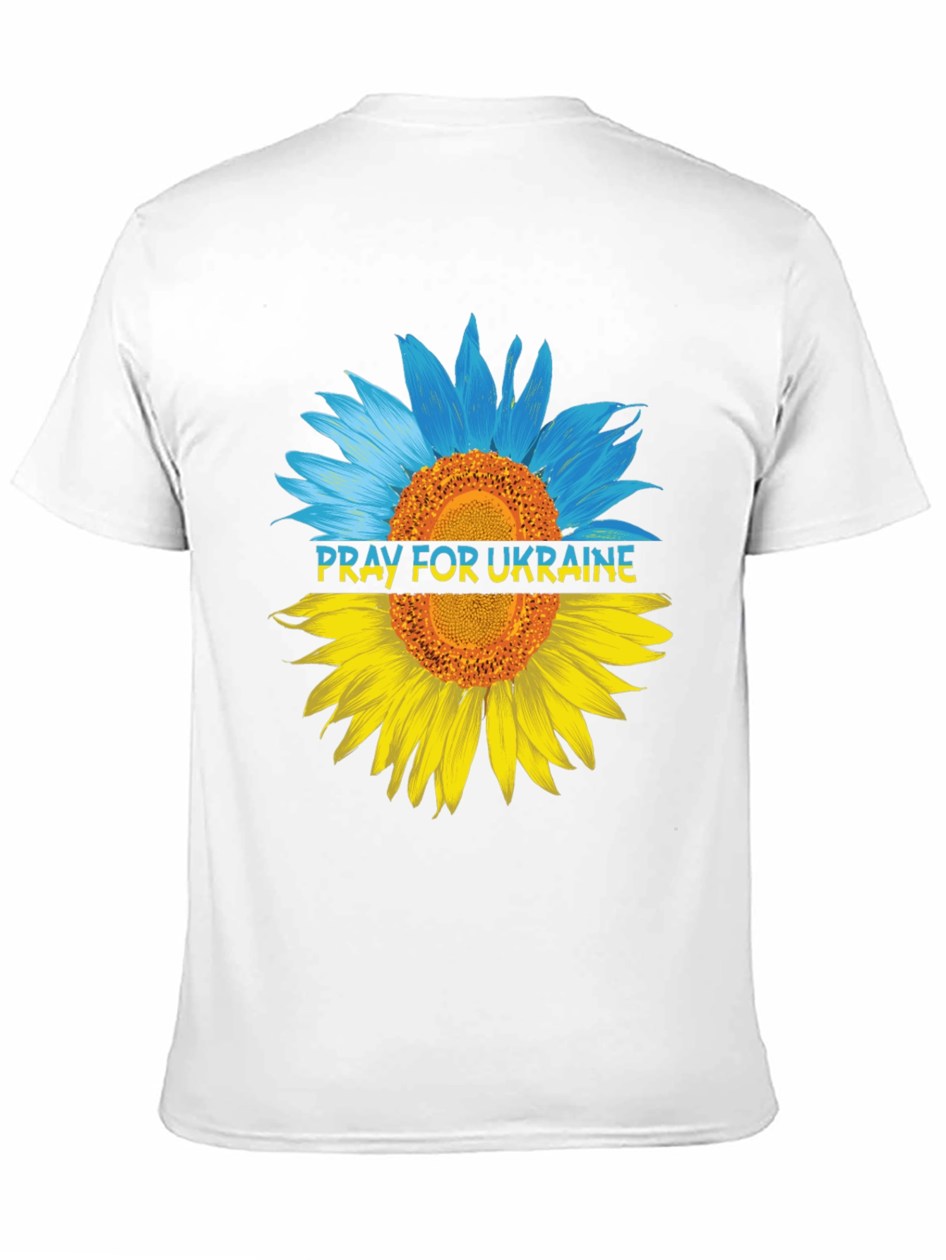 Pray for Ukraine Sunflower T-Shirt