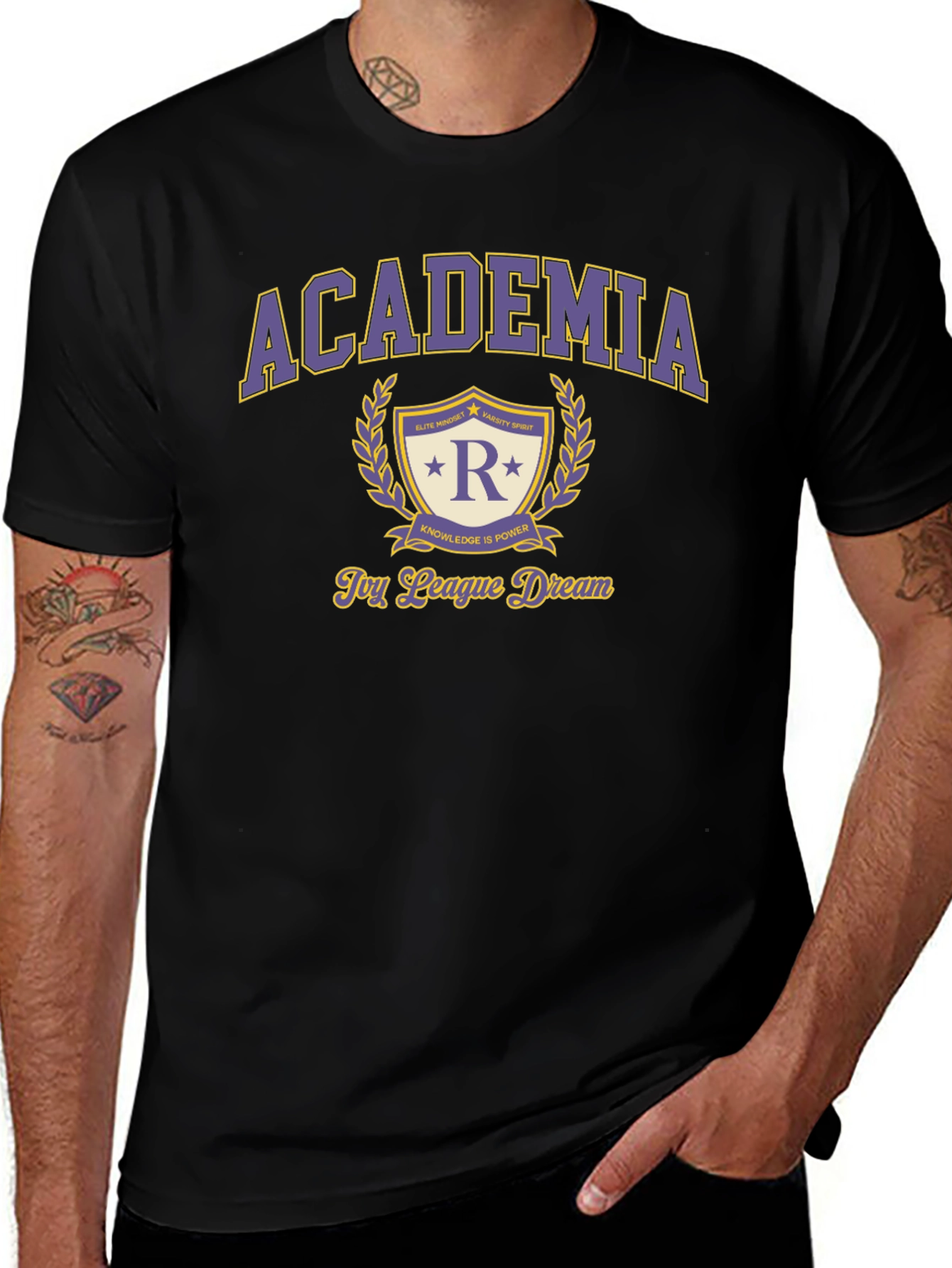 Academia Ivy League Dream T-Shirt - Knowledge is Power
