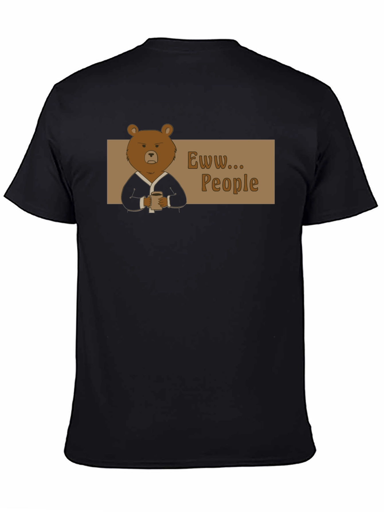 Eww People Bear Graphic Tee