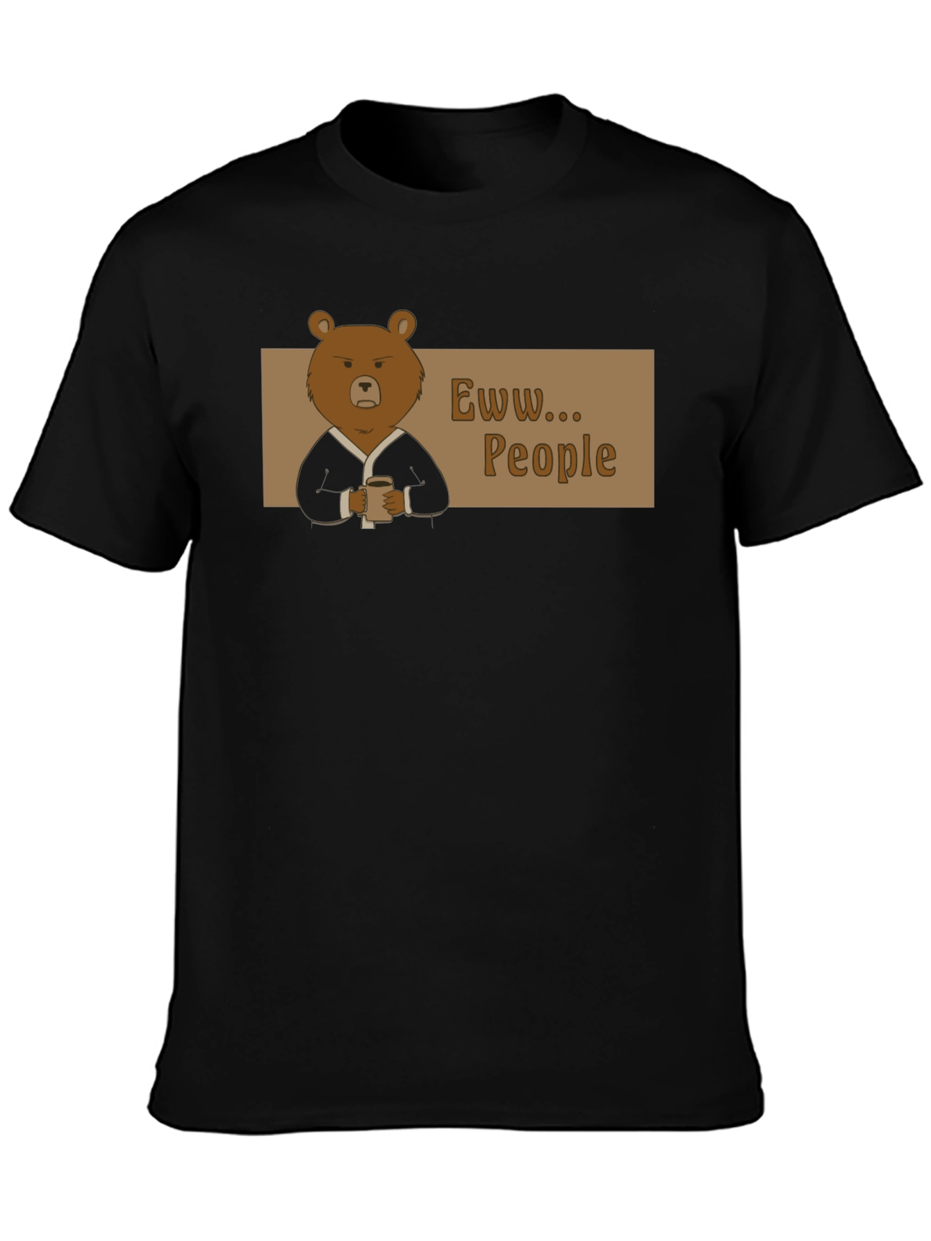 Eww People Bear Graphic Tee