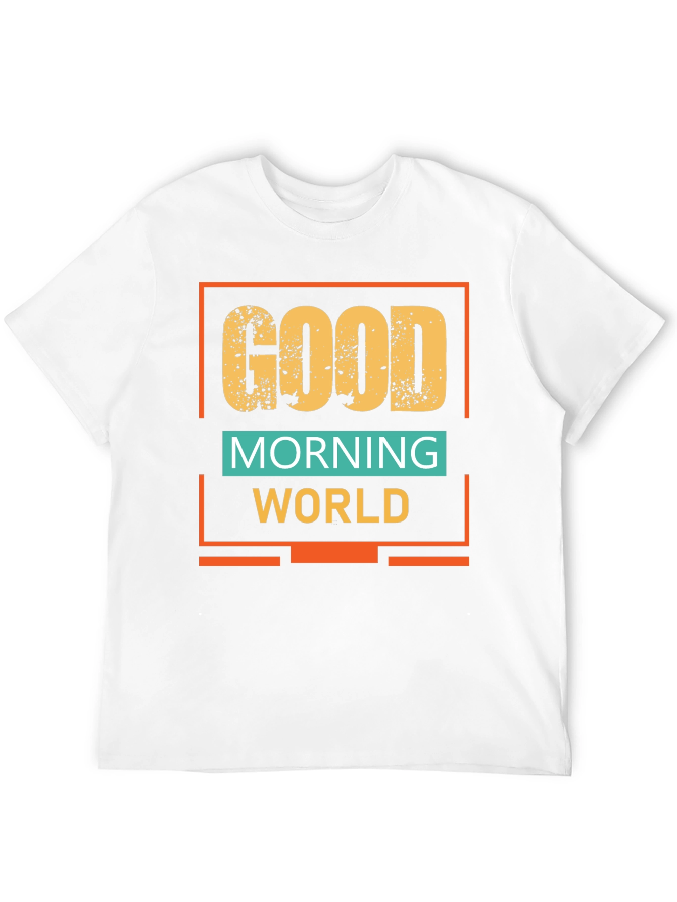 Good Morning World Graphic Tee