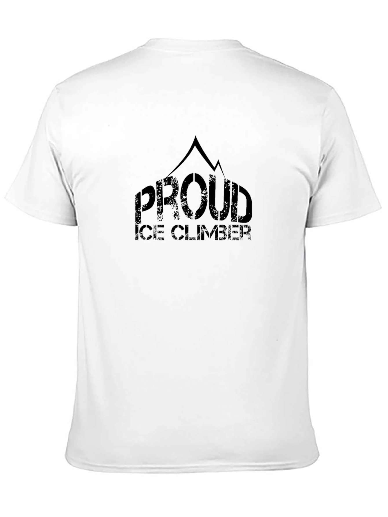 Proud Ice Climber T-Shirt - Mountain Design