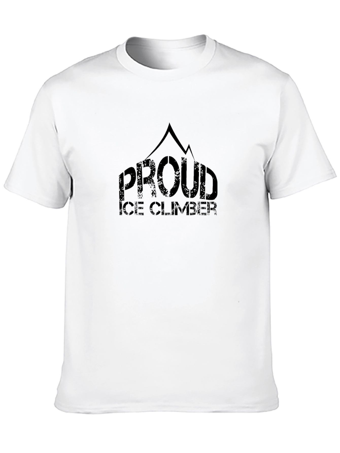 Proud Ice Climber T-Shirt - Mountain Design