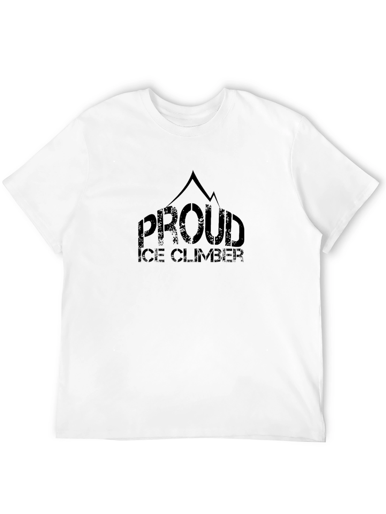 Proud Ice Climber T-Shirt - Mountain Design