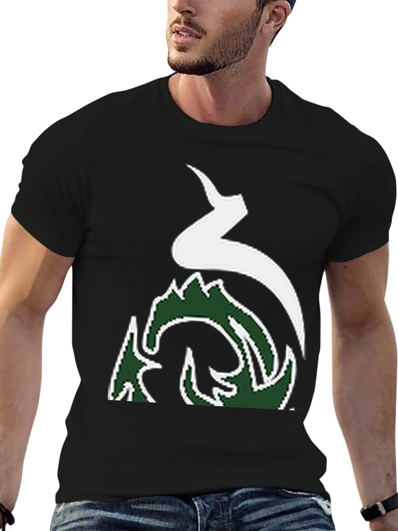 Stylish Graphic Print Tee