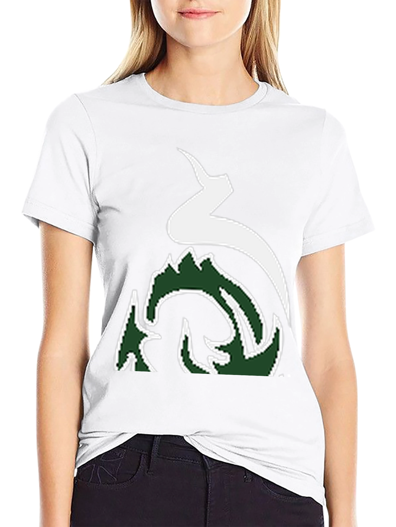 Stylish Graphic Print Tee