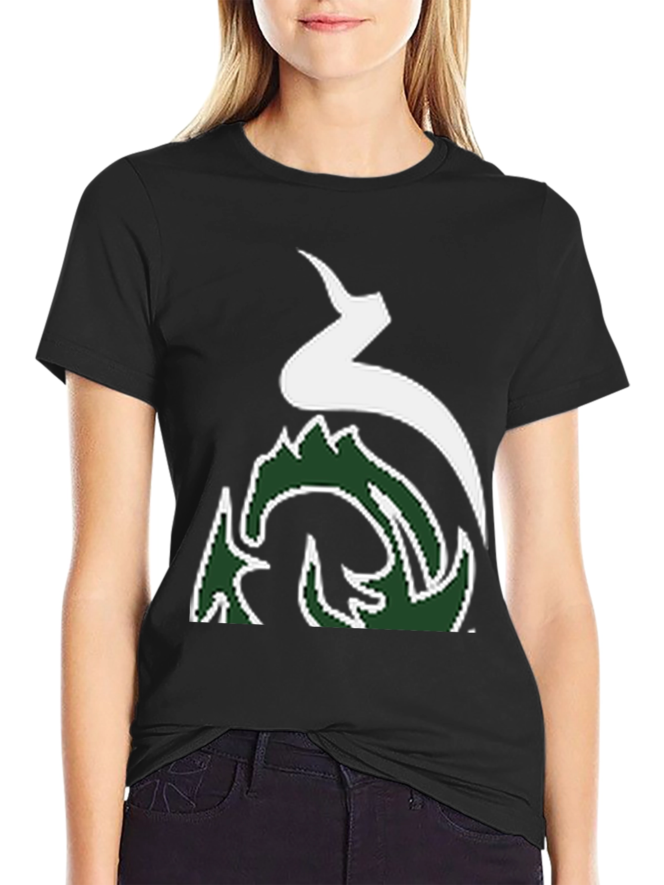 Stylish Graphic Print Tee