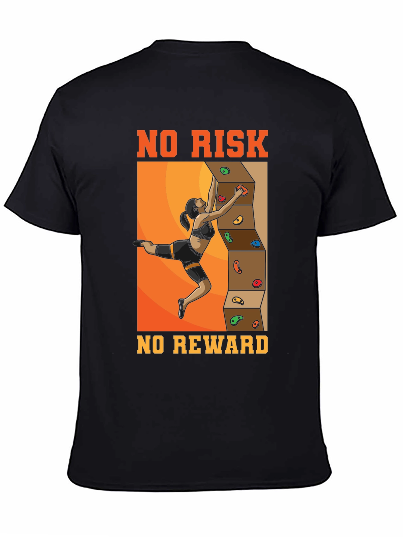 No Risk No Reward Climbing T-Shirt
