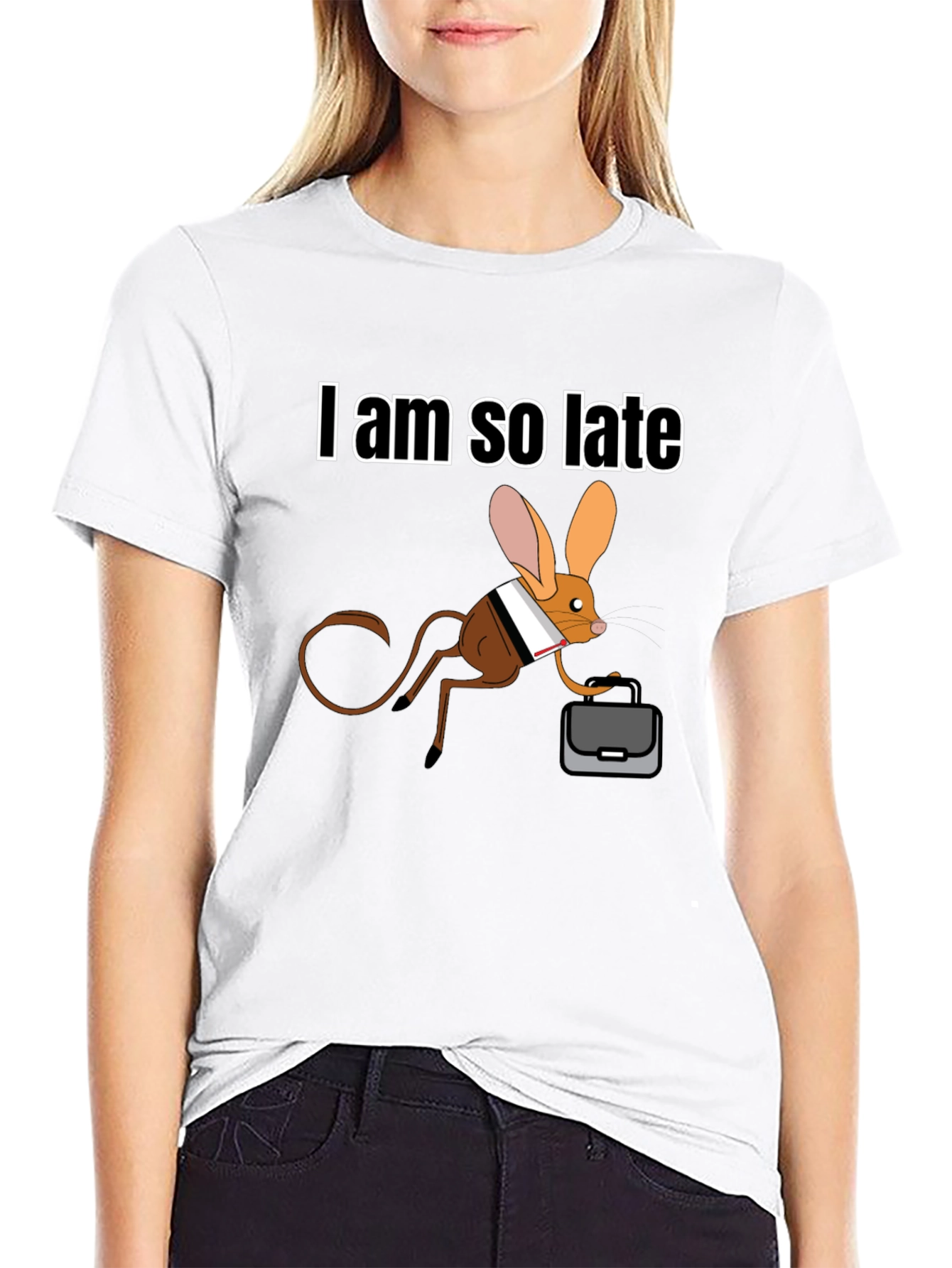 I Am So Late Jerboa T-Shirt