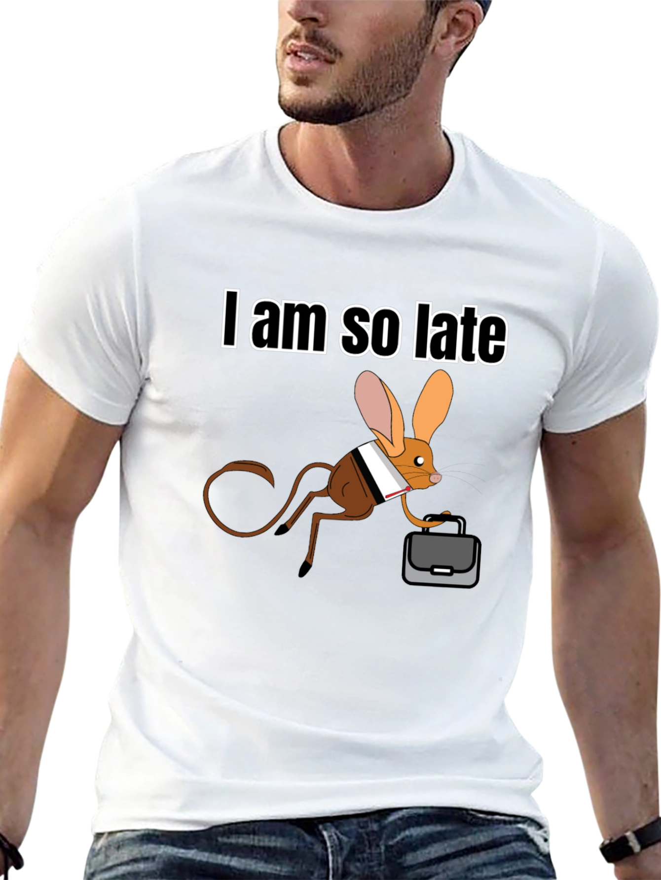 I Am So Late Jerboa T-Shirt