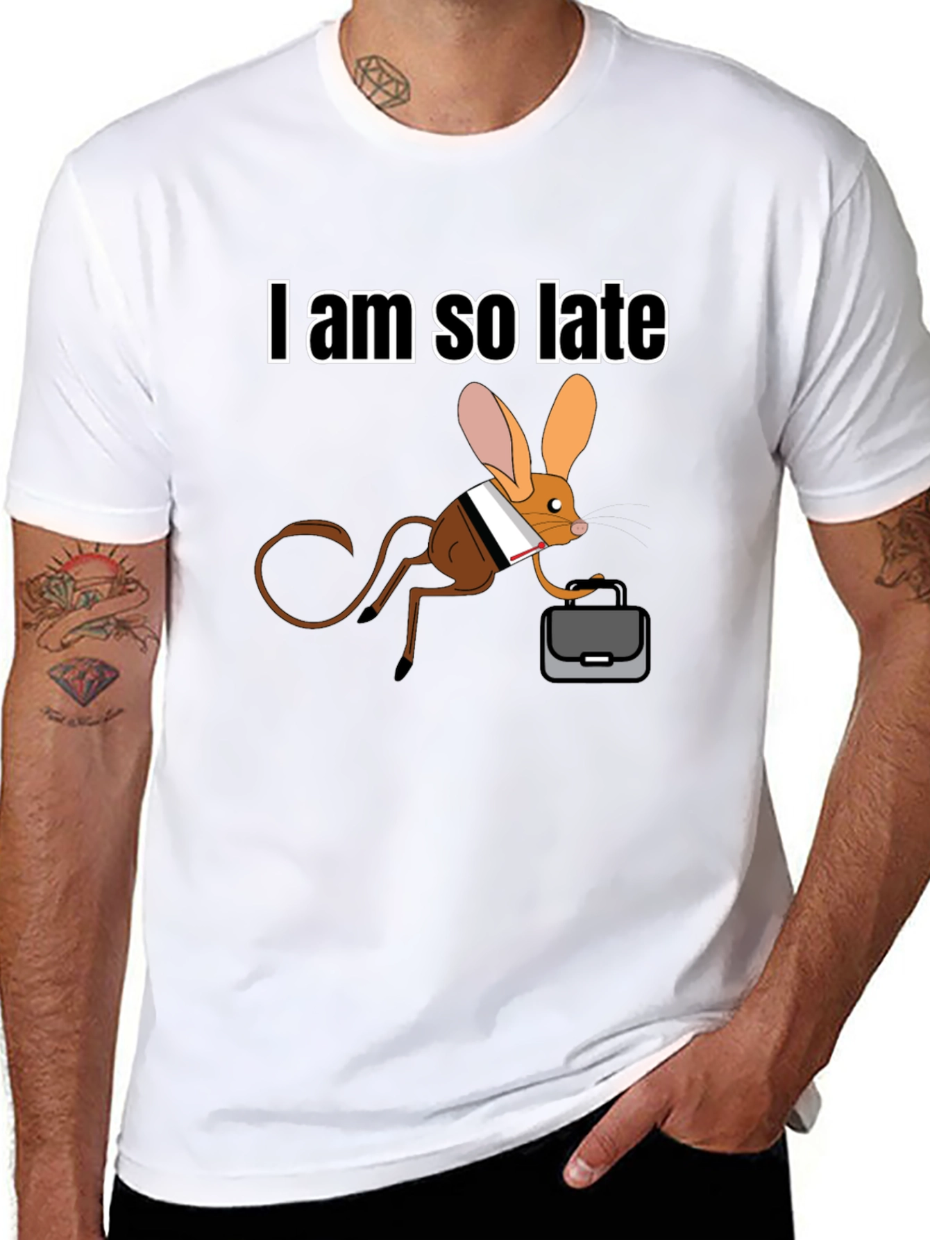 I Am So Late Jerboa T-Shirt