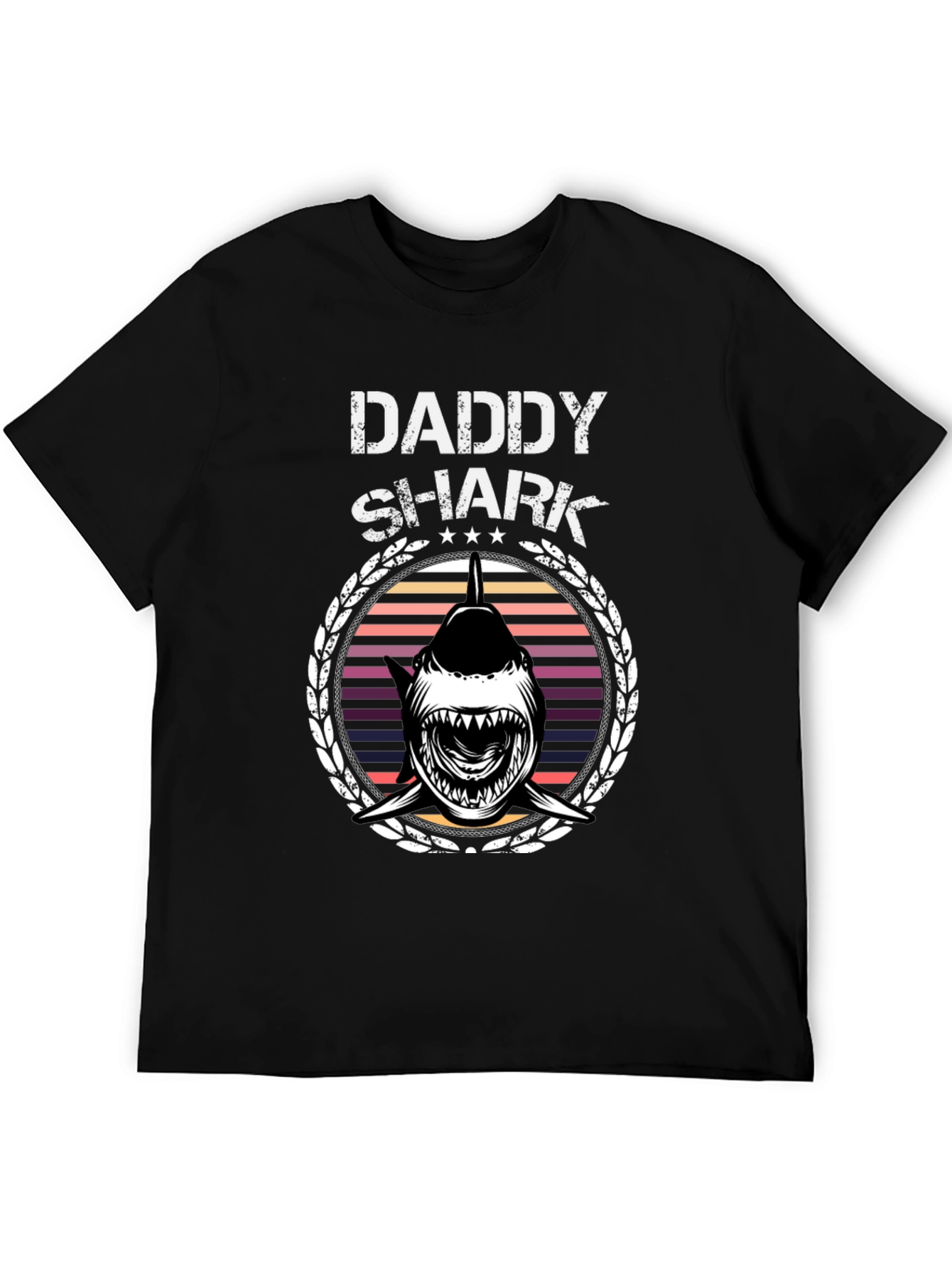 Daddy Shark Graphic Tee - Family Matching Shirt