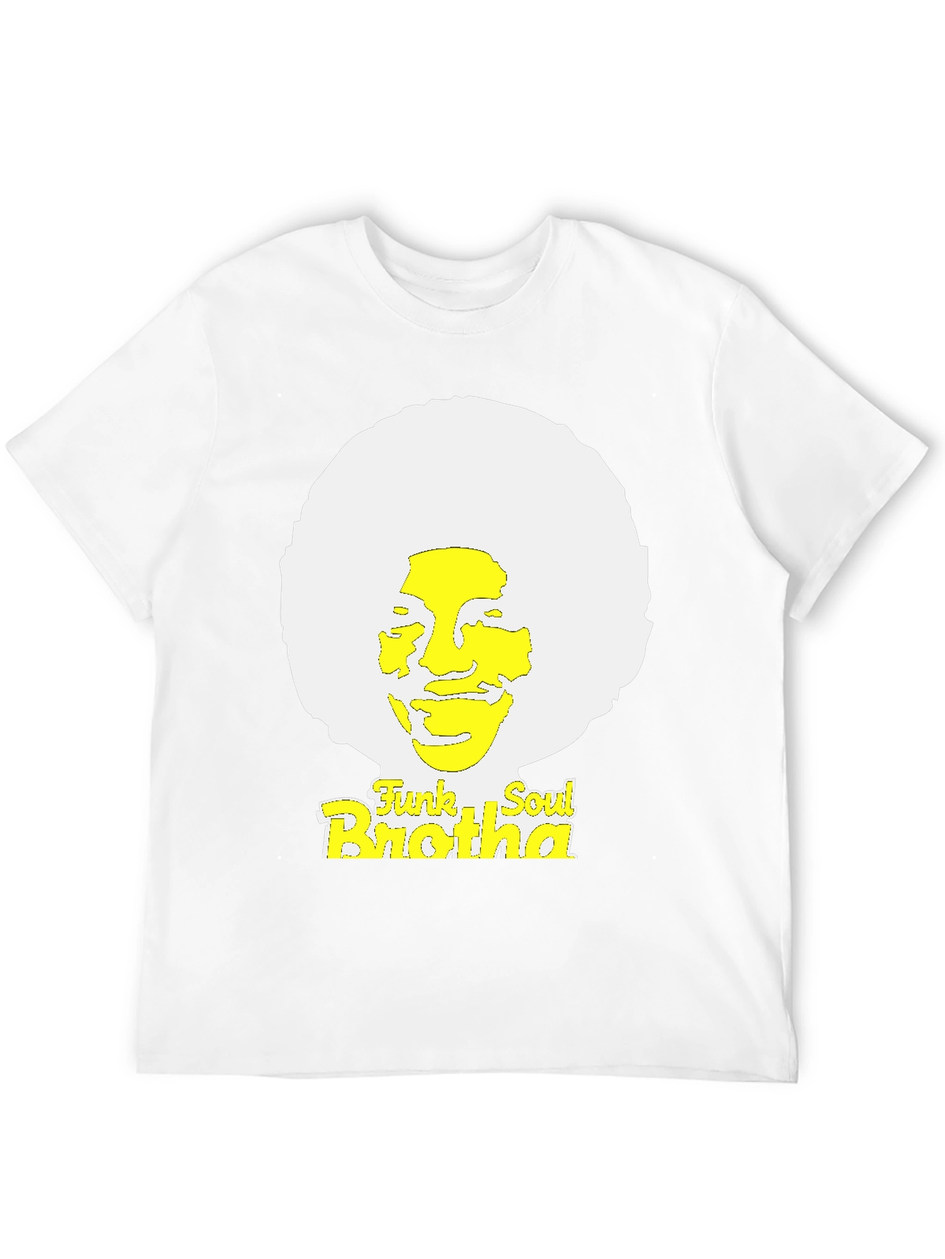 Funk Soul Brotha Graphic T-Shirt - Black