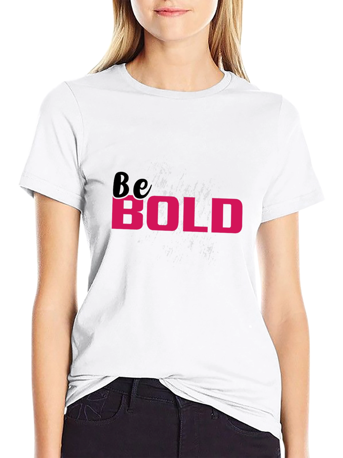 Be Bold Graphic T-Shirt - Black