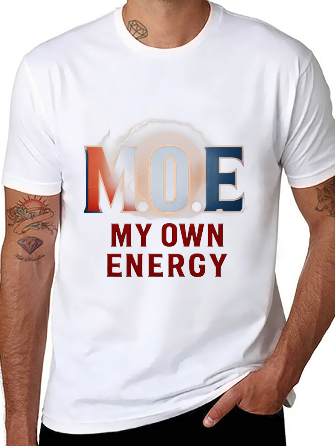M.O.E. My Own Energy Graphic Tee