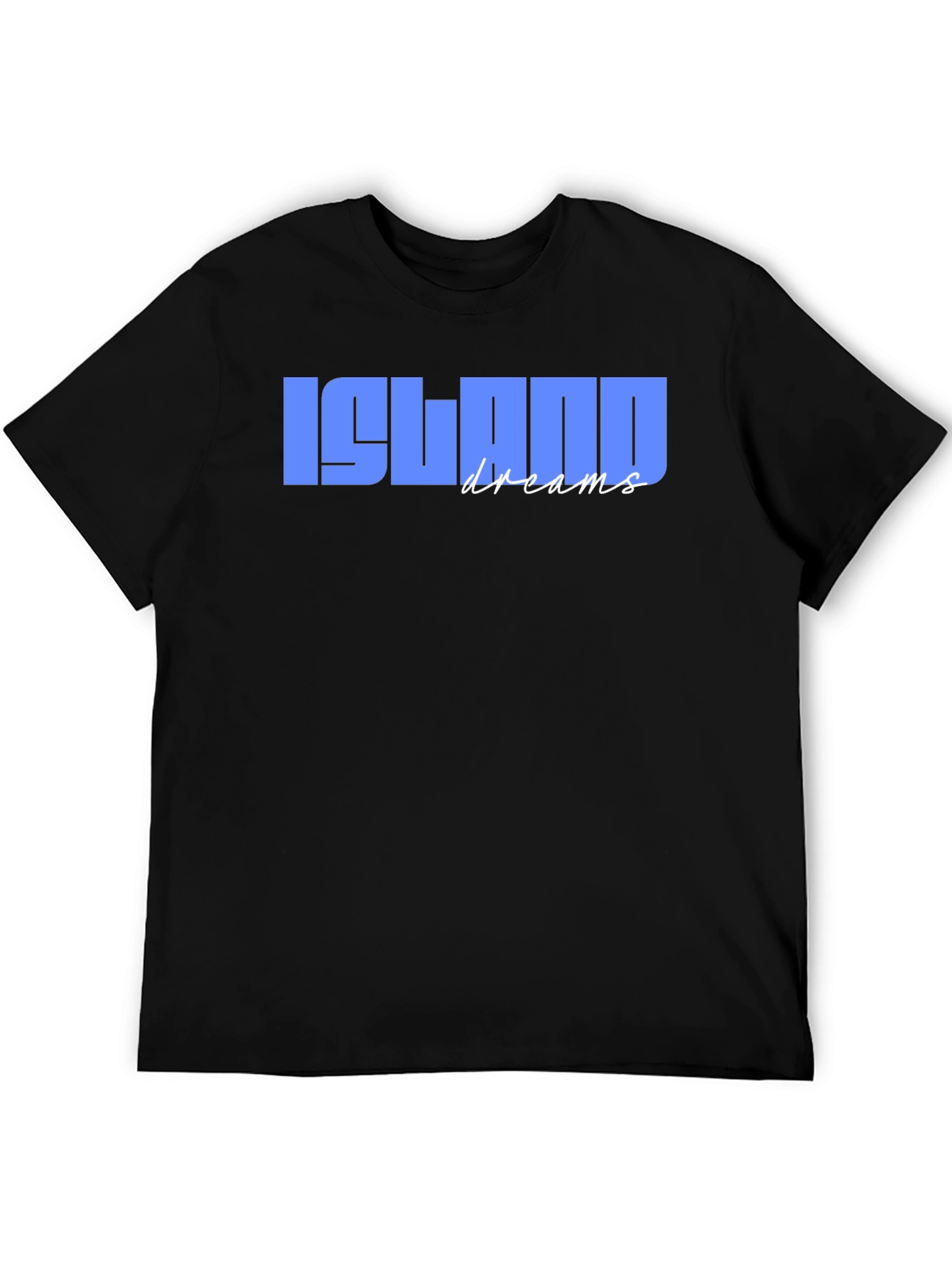 Island Dreams Graphic Print Mens T-Shirt