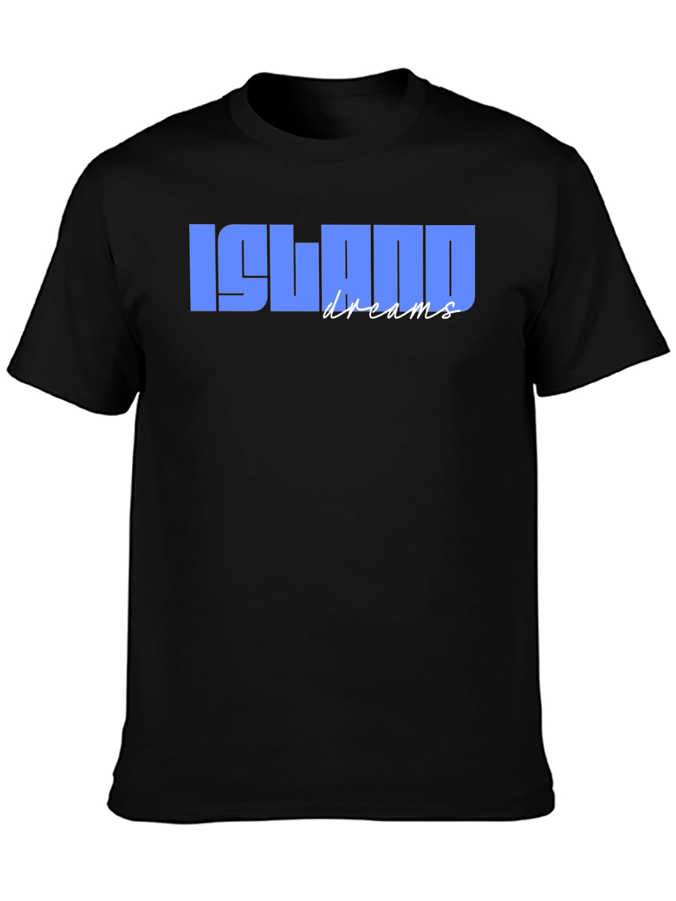 Island Dreams Graphic Print Mens T-Shirt