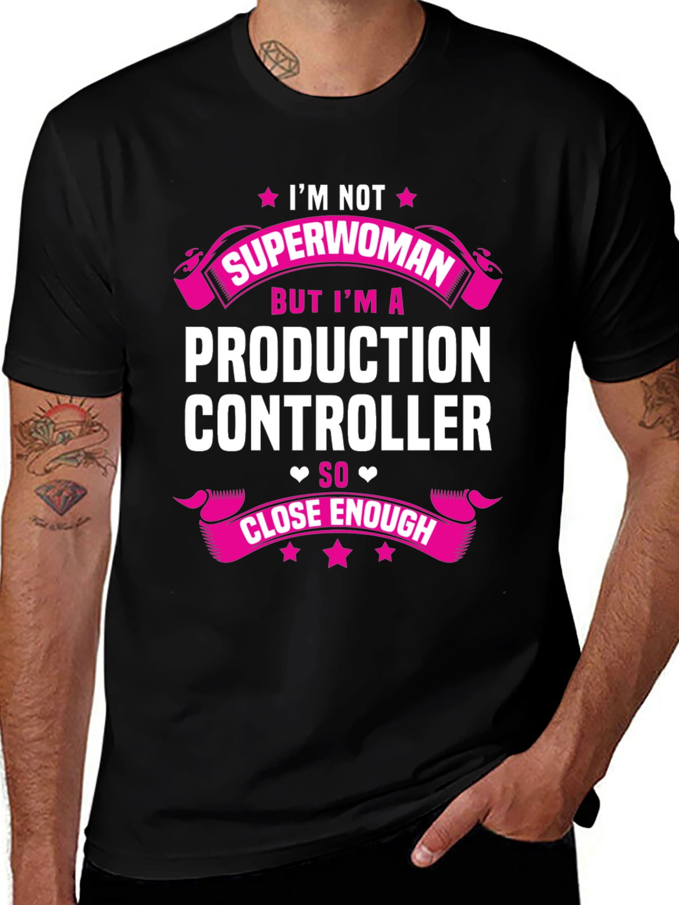 Im Not Superwoman Production Controller Graphic Tee