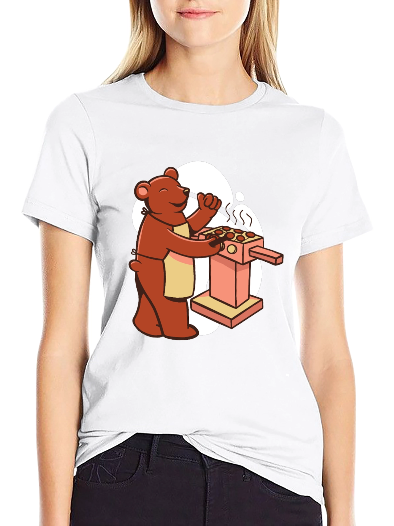 Bear Chef T-Shirt - Culinary Bearbecue