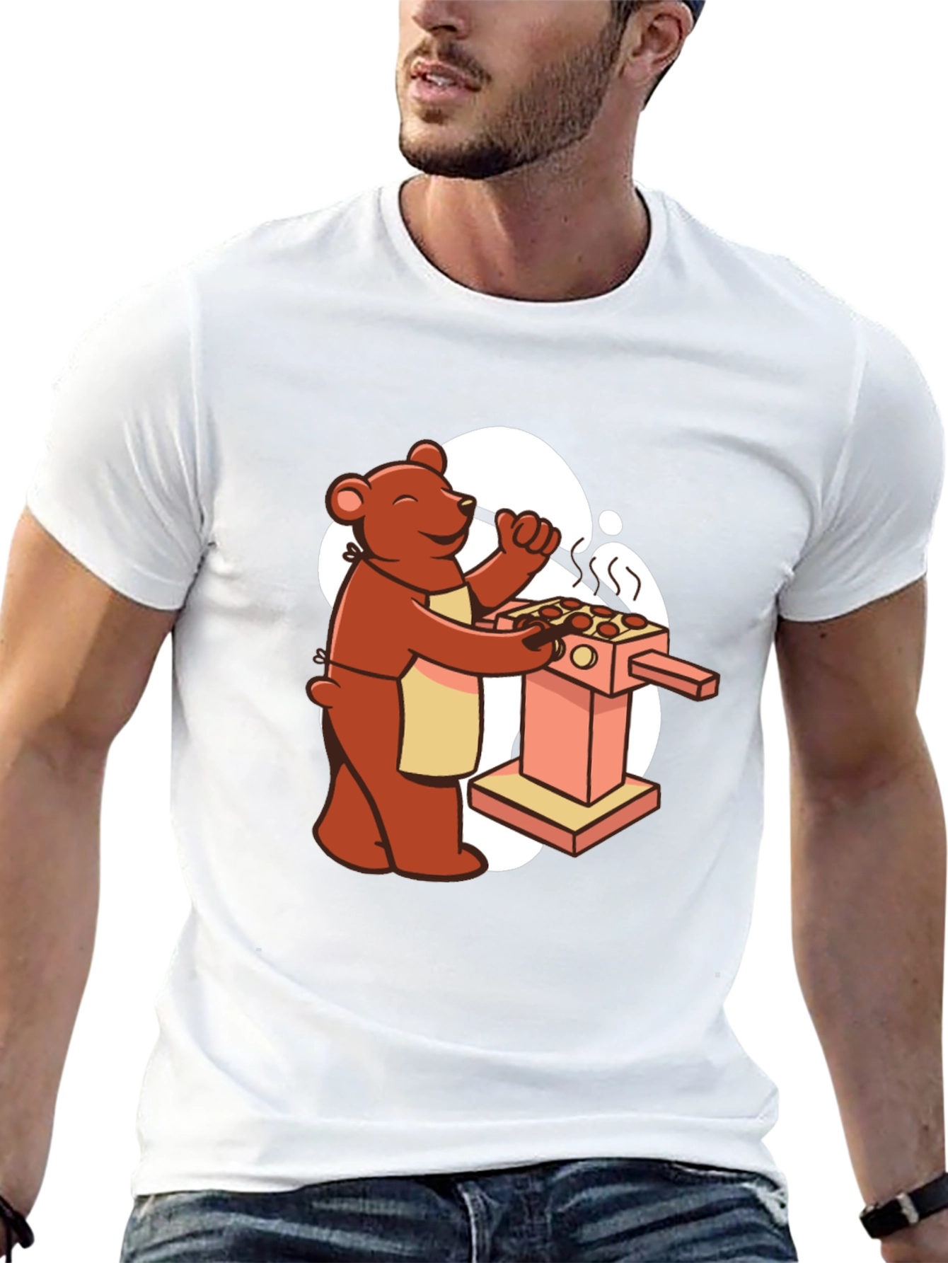 Bear Chef T-Shirt - Culinary Bearbecue