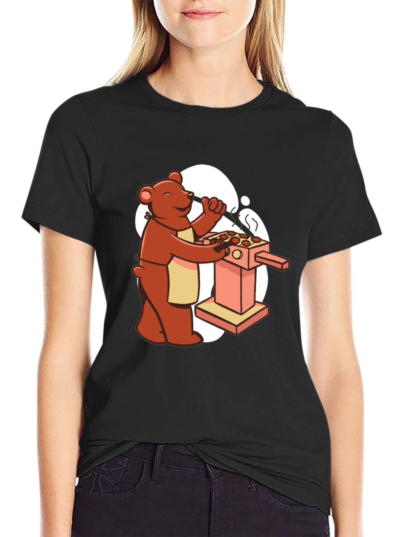 Bear Chef T-Shirt - Culinary Bearbecue