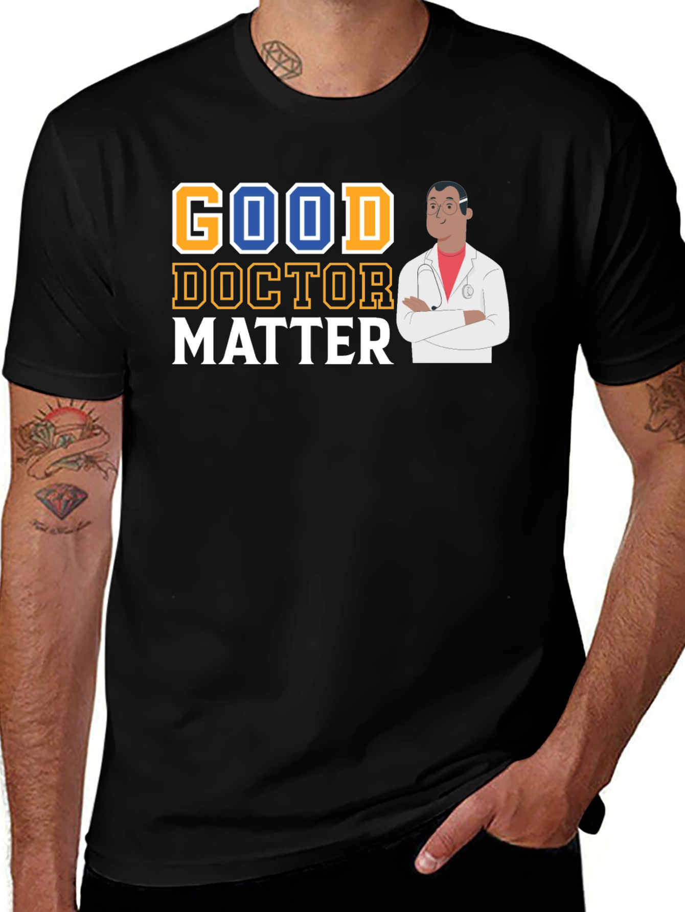 Good Doctor Matter T-Shirt - Black