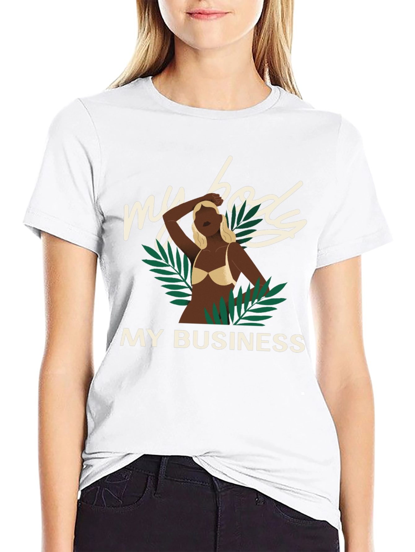 My Body My Business Graphic T-Shirt