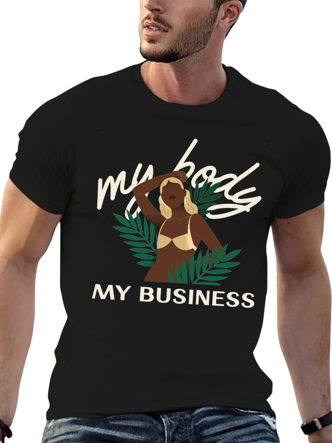 My Body My Business Graphic T-Shirt