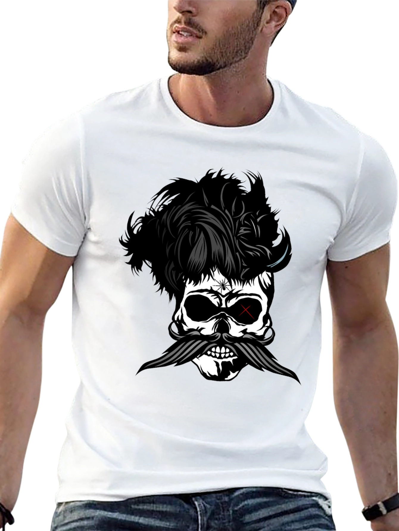 Skull Graphic Tee - Unique Design!