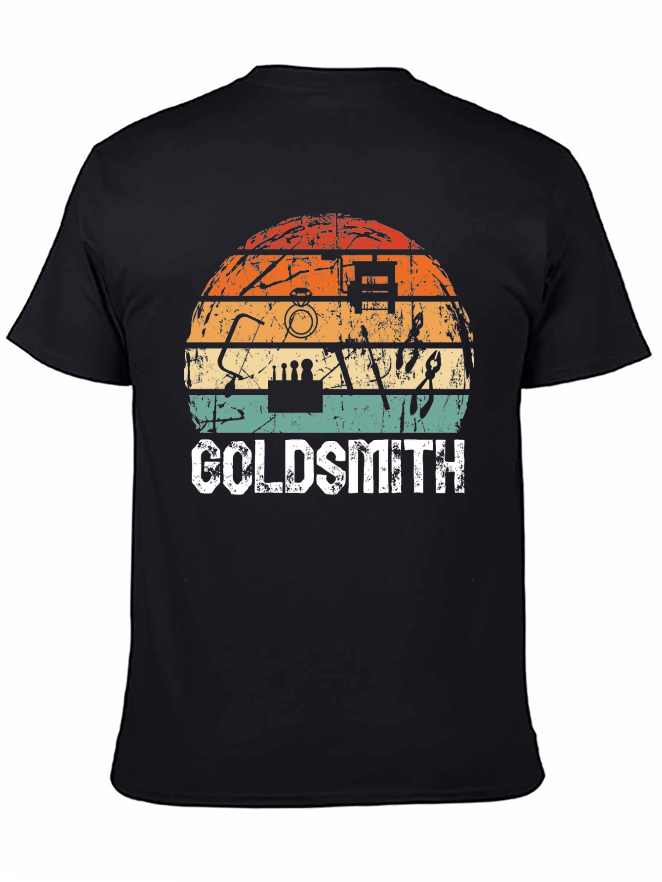 Retro Goldsmith T-Shirt - Jewelry Maker Tee