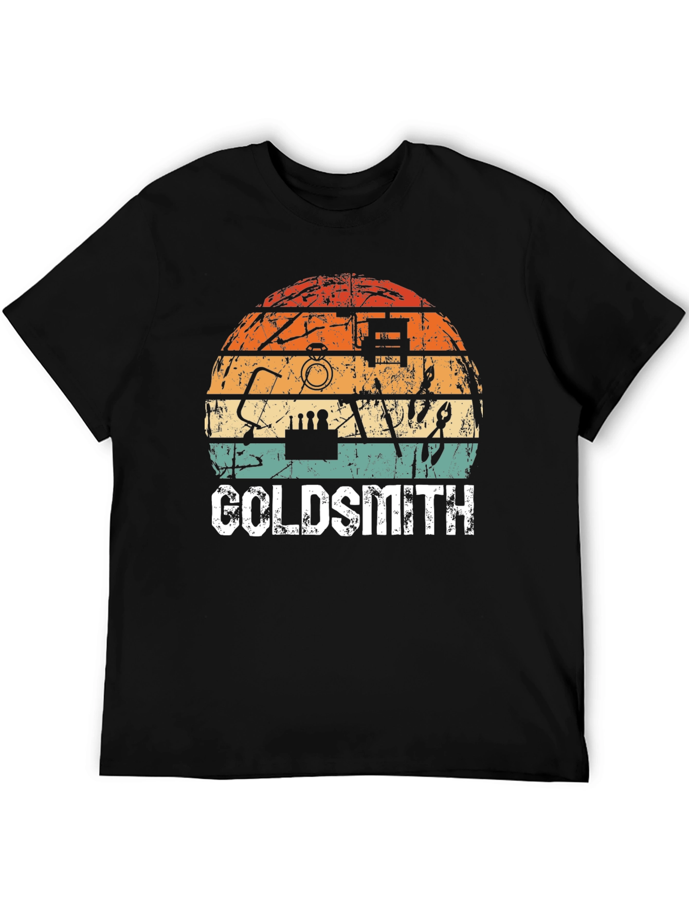 Retro Goldsmith T-Shirt - Jewelry Maker Tee
