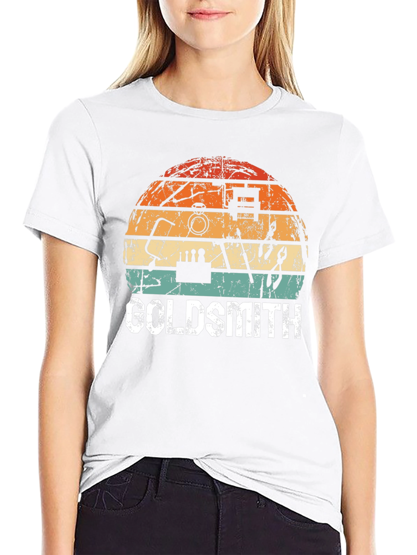 Retro Goldsmith T-Shirt - Jewelry Maker Tee