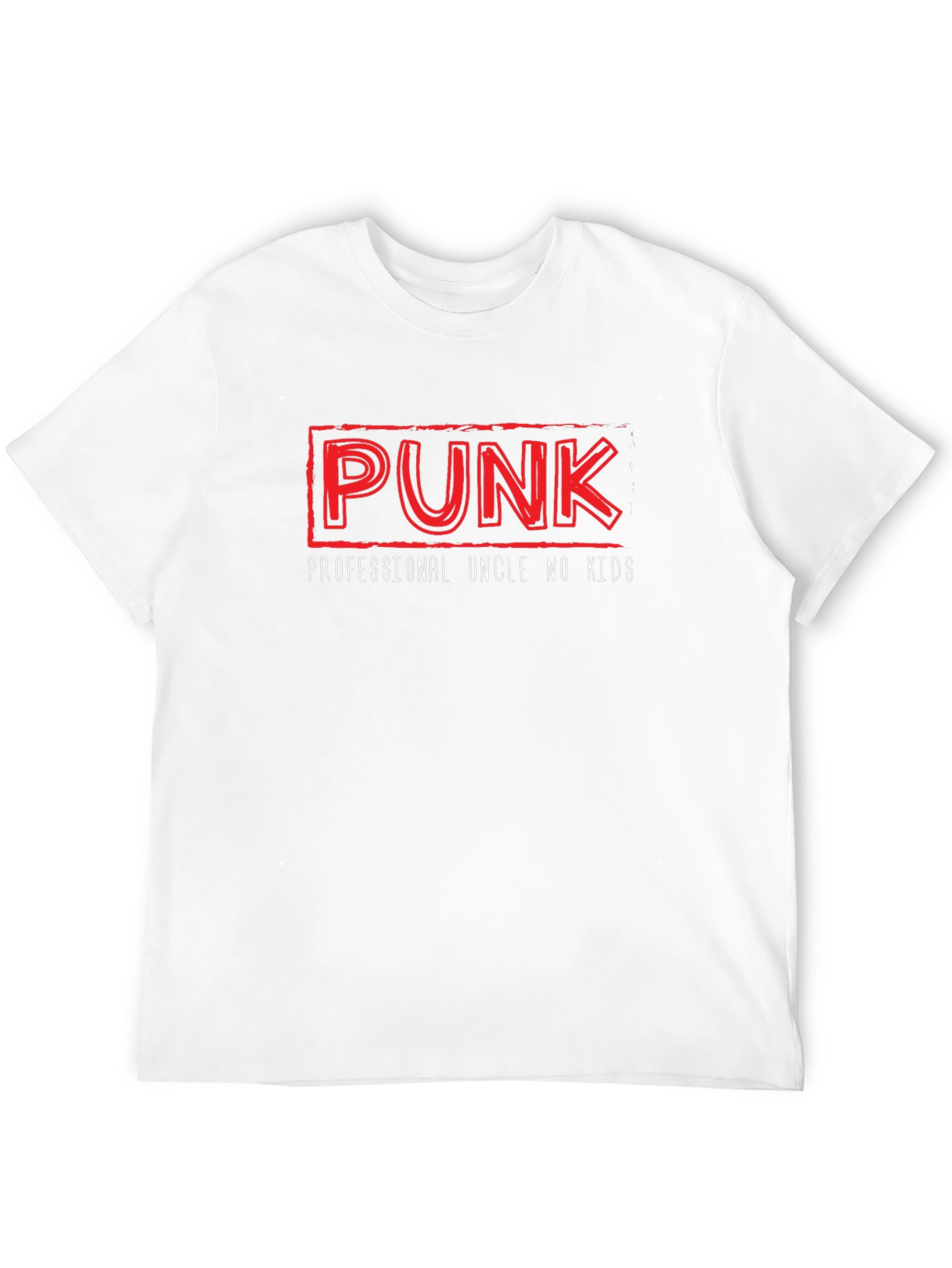 Punk Professional Uncle No Kids T-Shirt - Black