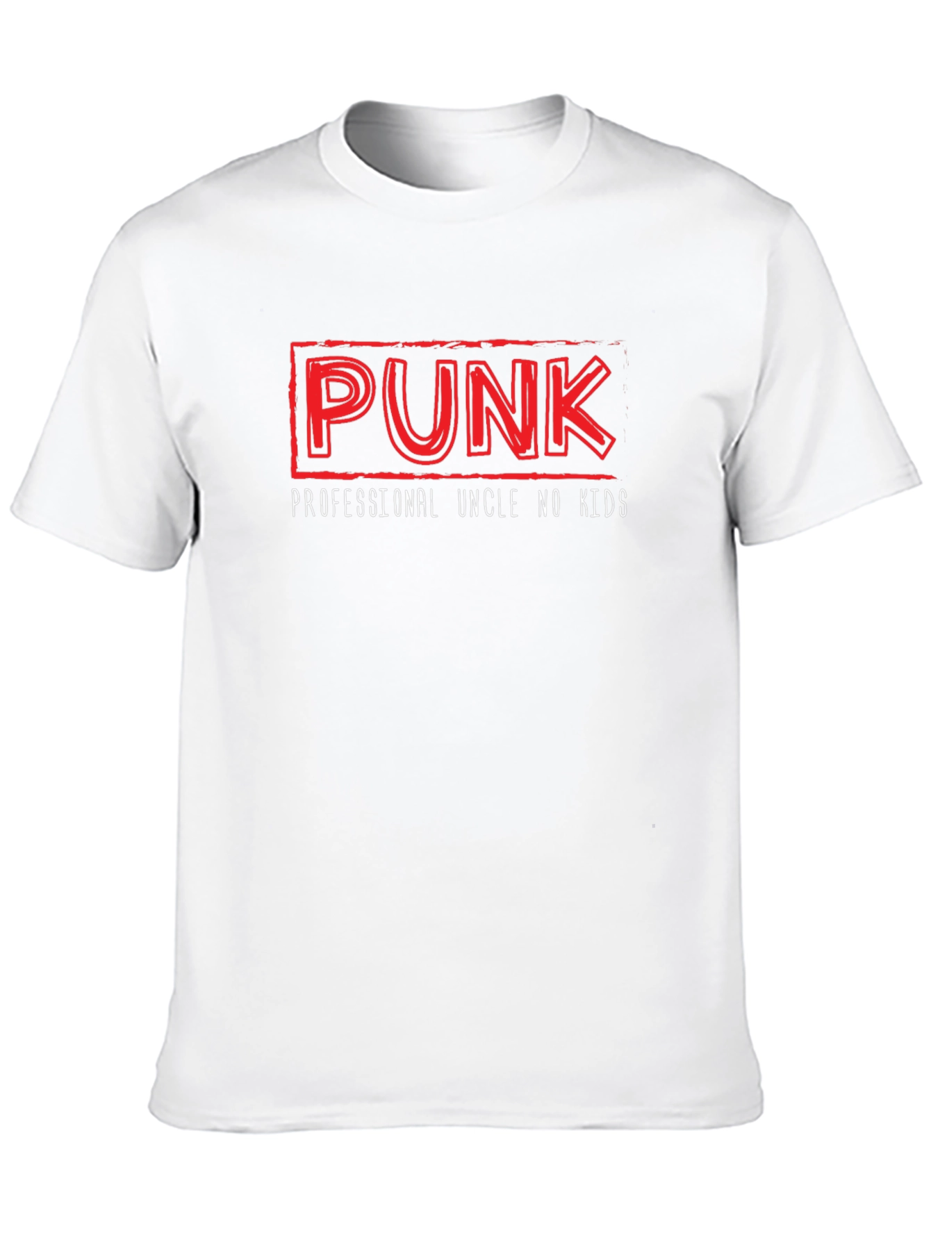 Punk Professional Uncle No Kids T-Shirt - Black