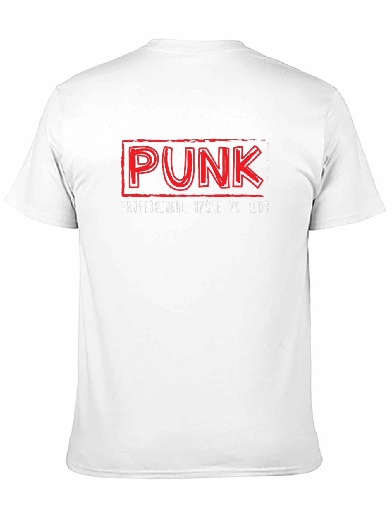 Punk Professional Uncle No Kids T-Shirt - Black