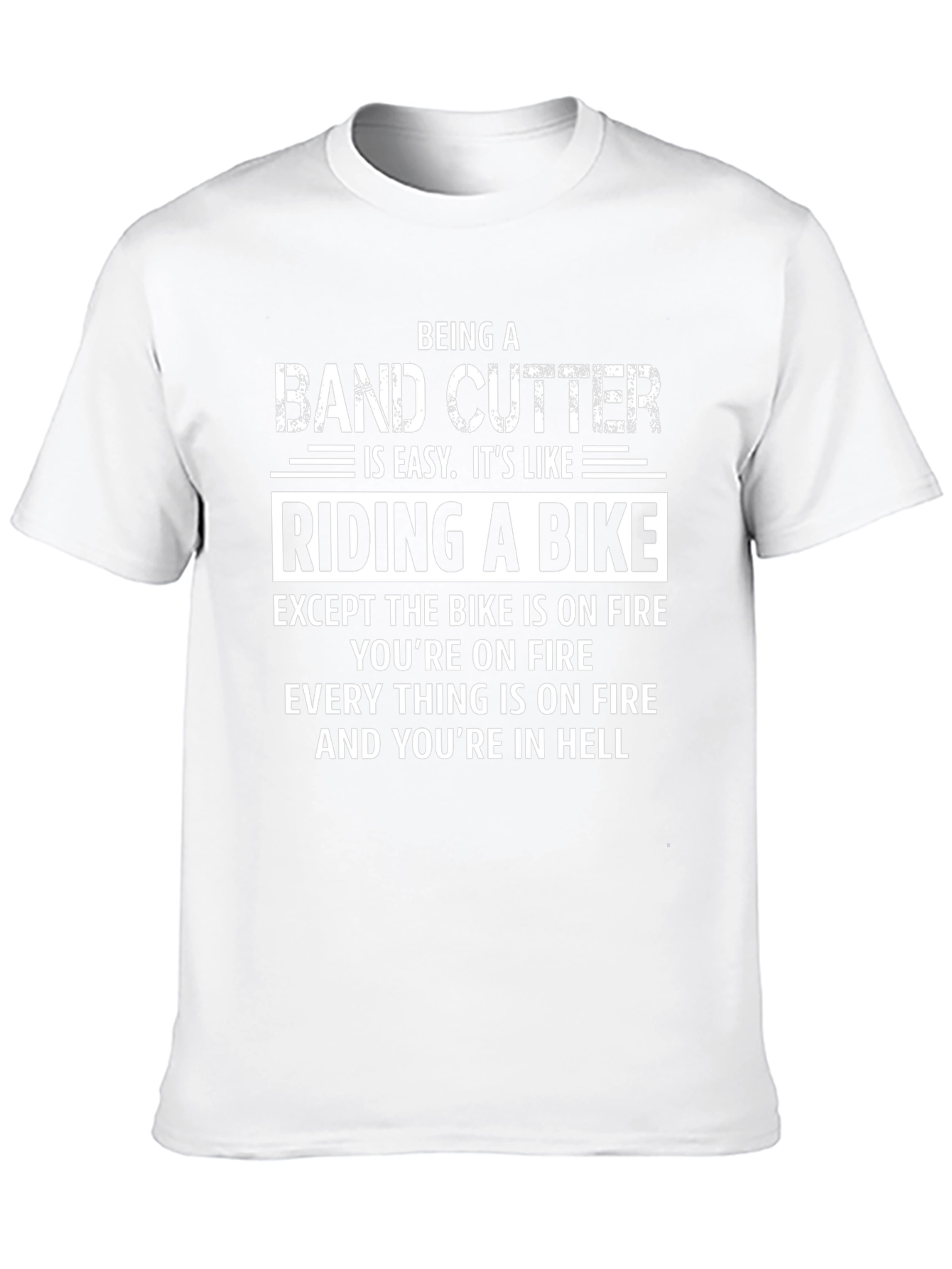 Band Cutter Hell Graphic T-Shirt