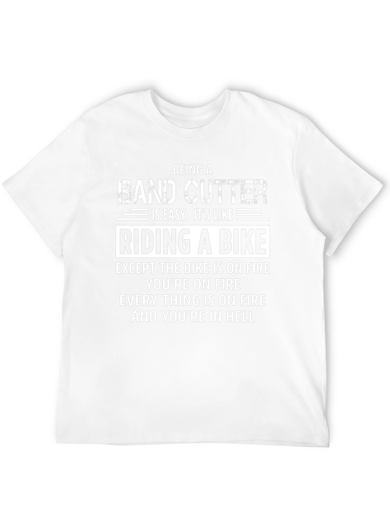 Band Cutter Hell Graphic T-Shirt
