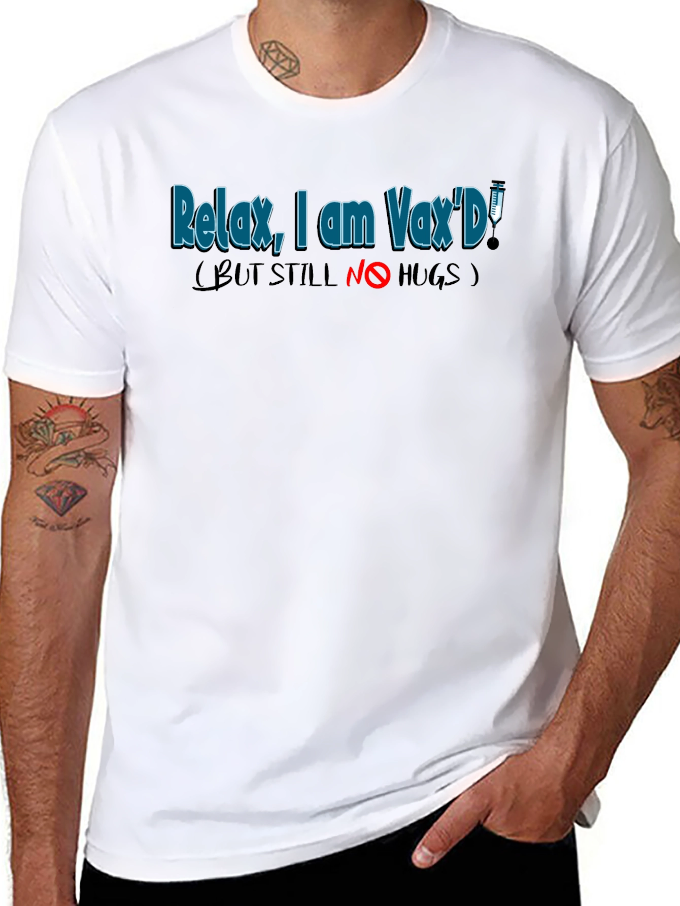 Relax I Am VaxD T-Shirt - Funny Vaccinated Tee