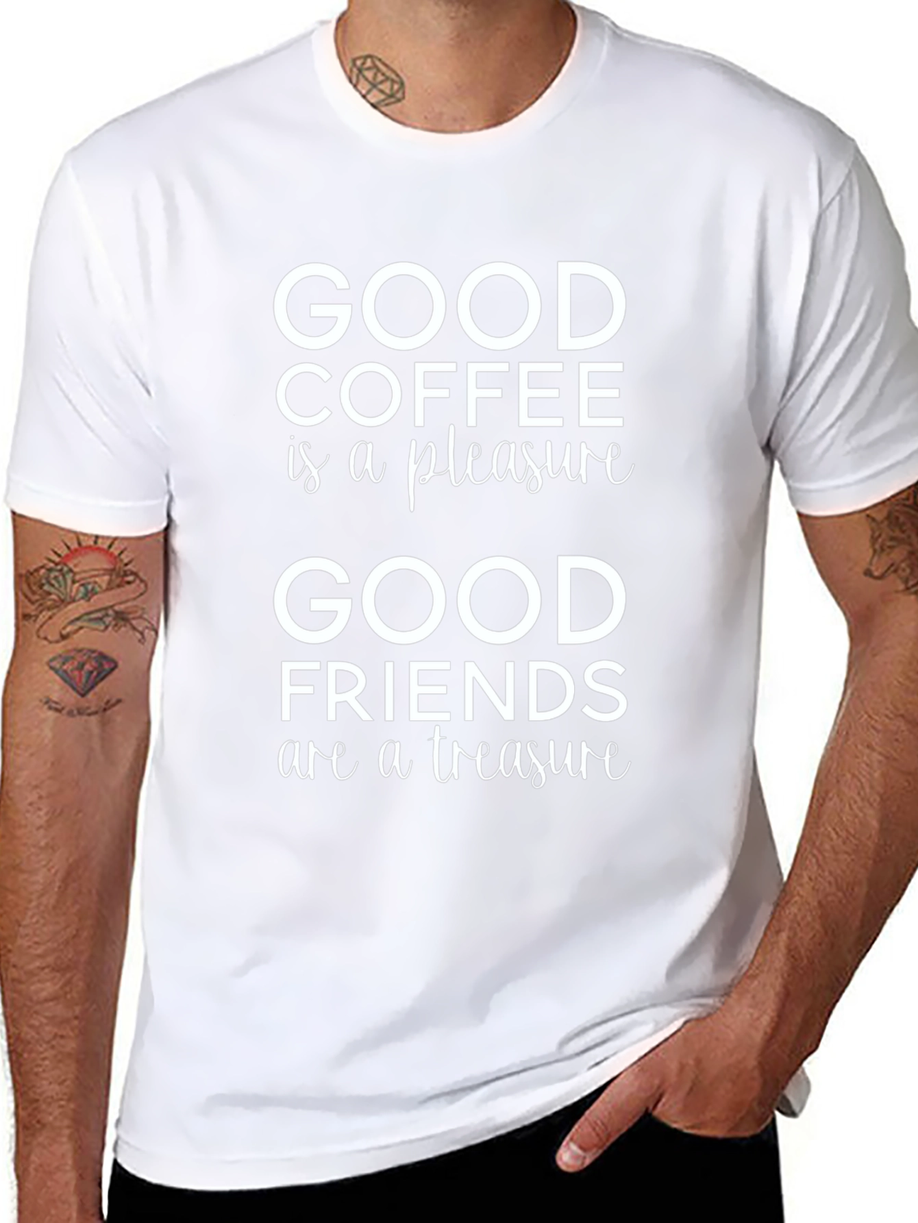 Coffee & Friends Graphic Tee