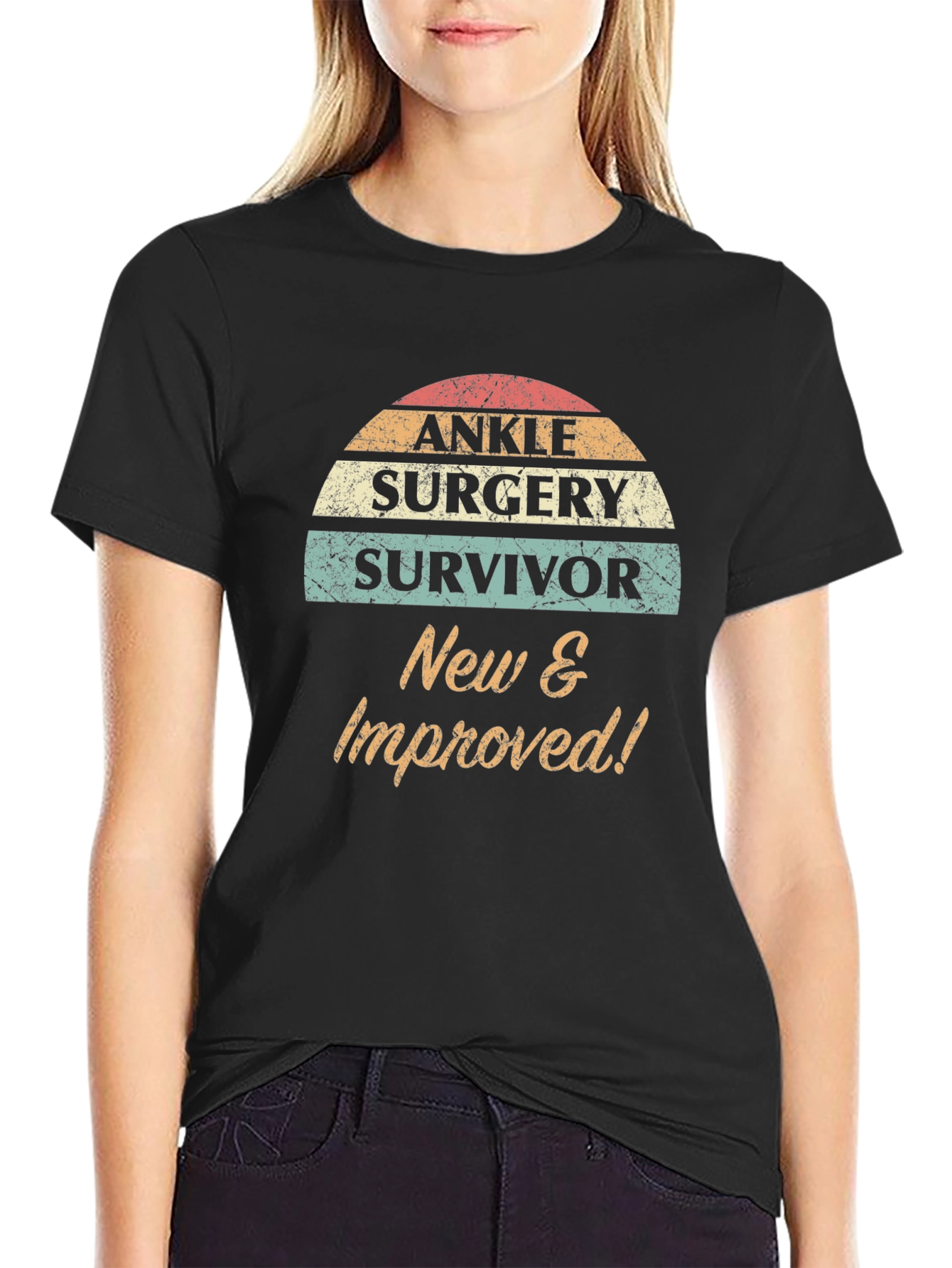 Ankle Surgery Survivor T-Shirt - New & Improved!
