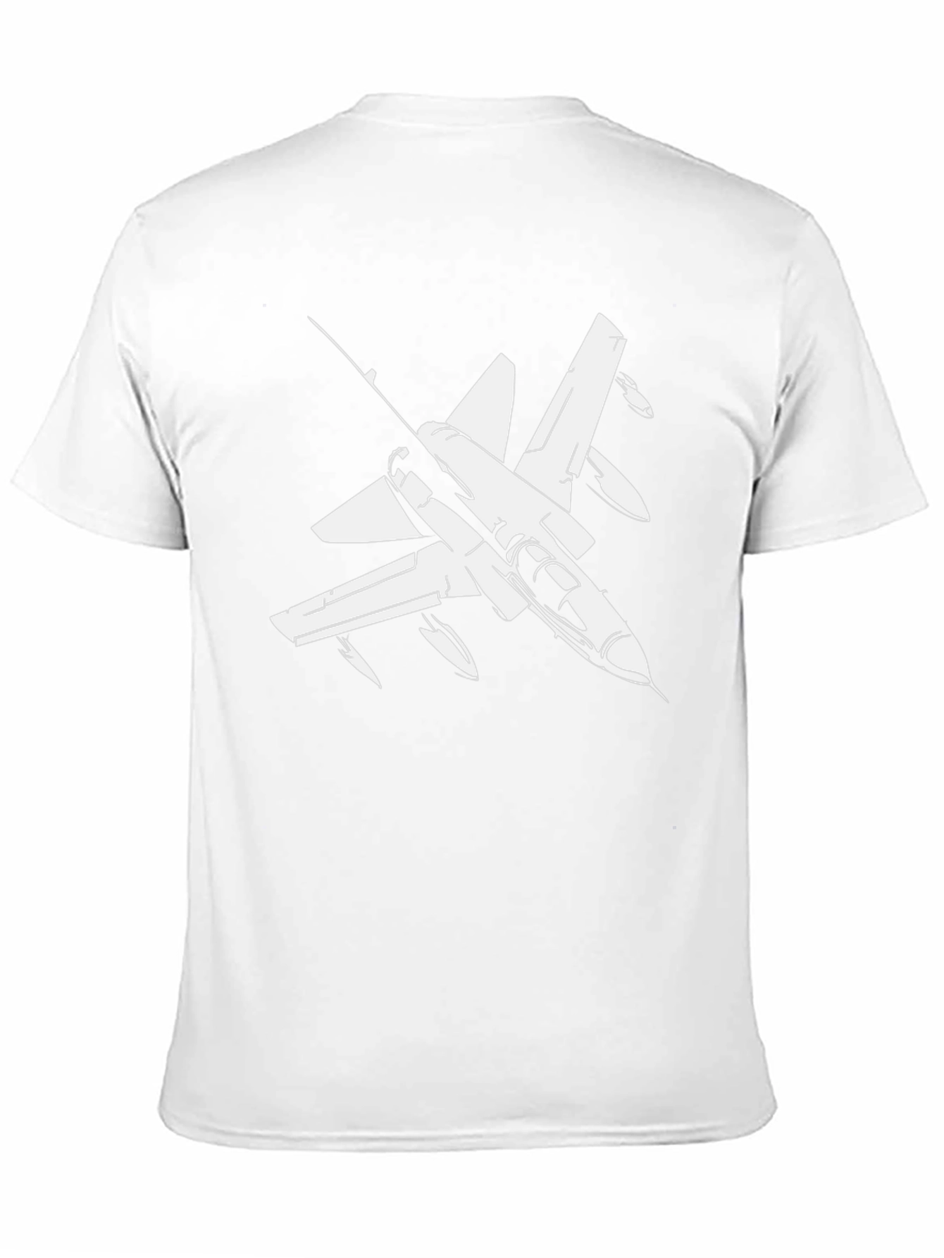 Jet Fighter Graphic Tee - Military Plane T-Shirt