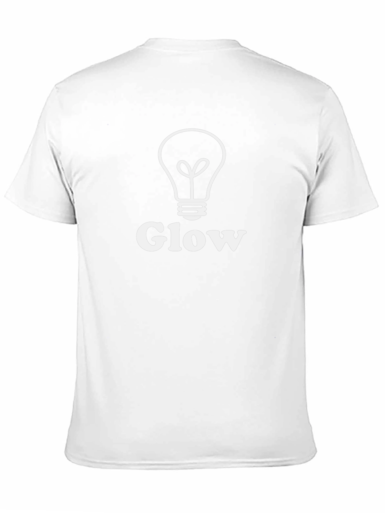 Glow Graphic Tee - Lightbulb Design
