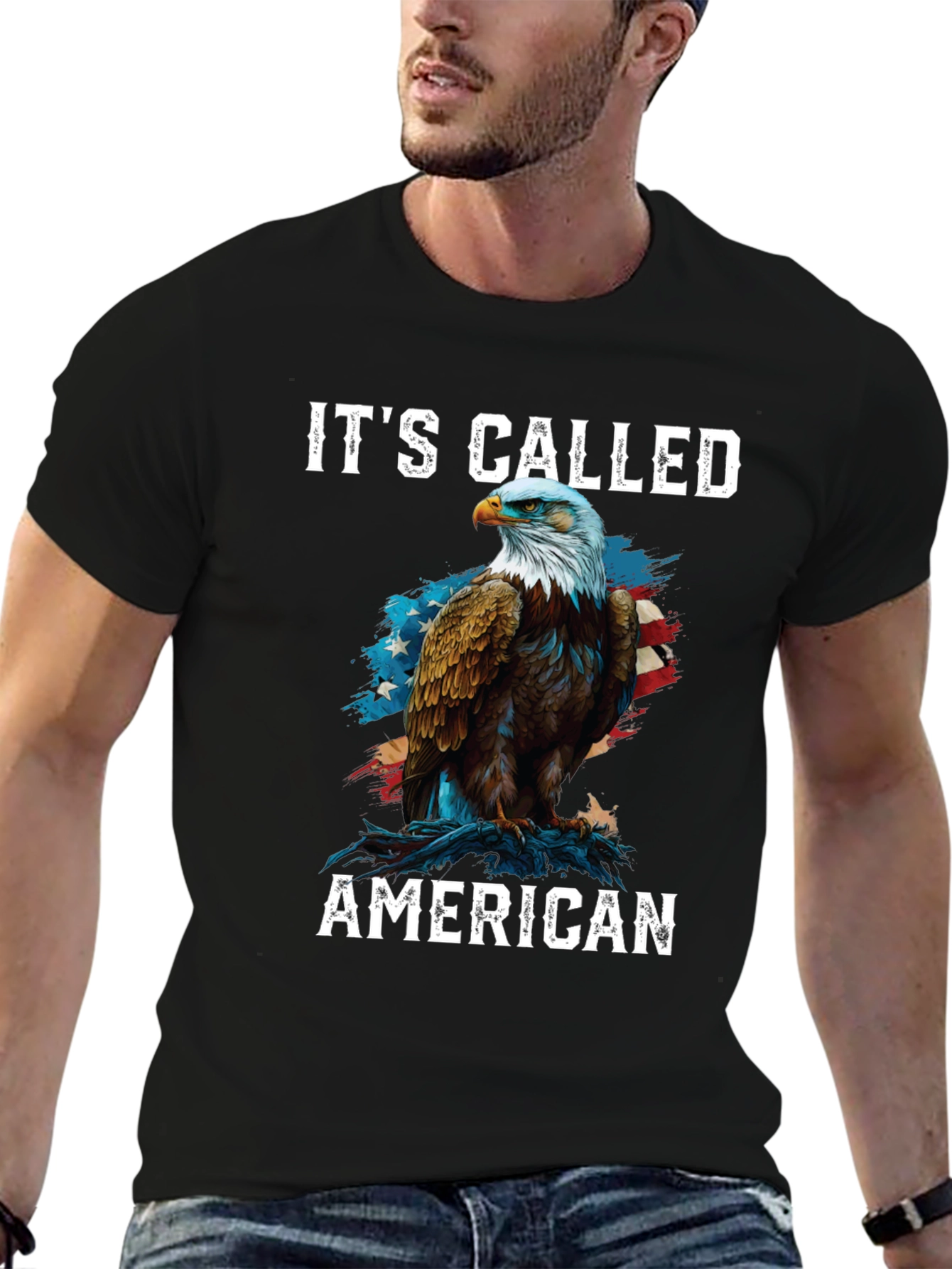 American Eagle Patriotic T-Shirt