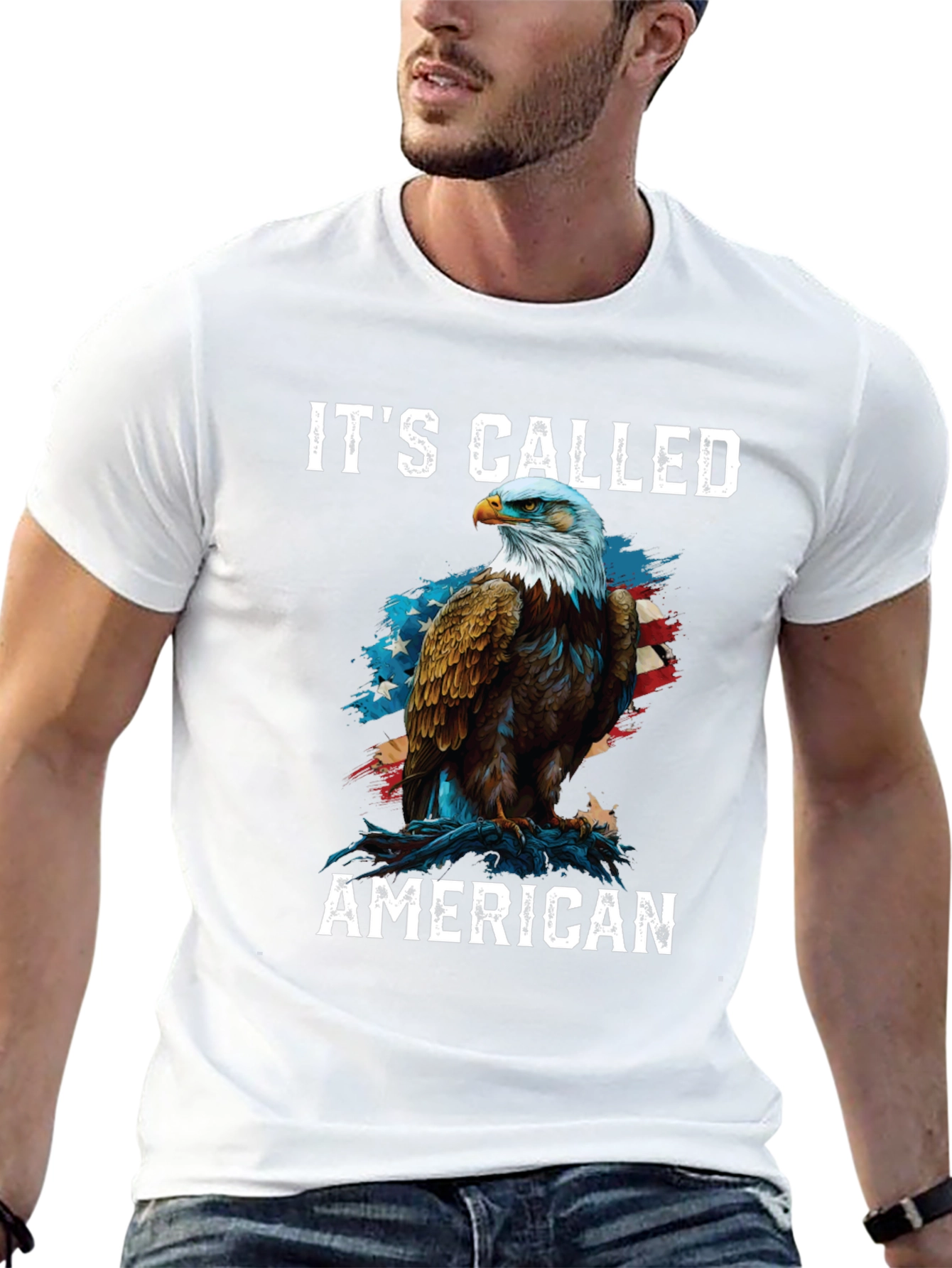 American Eagle Patriotic T-Shirt