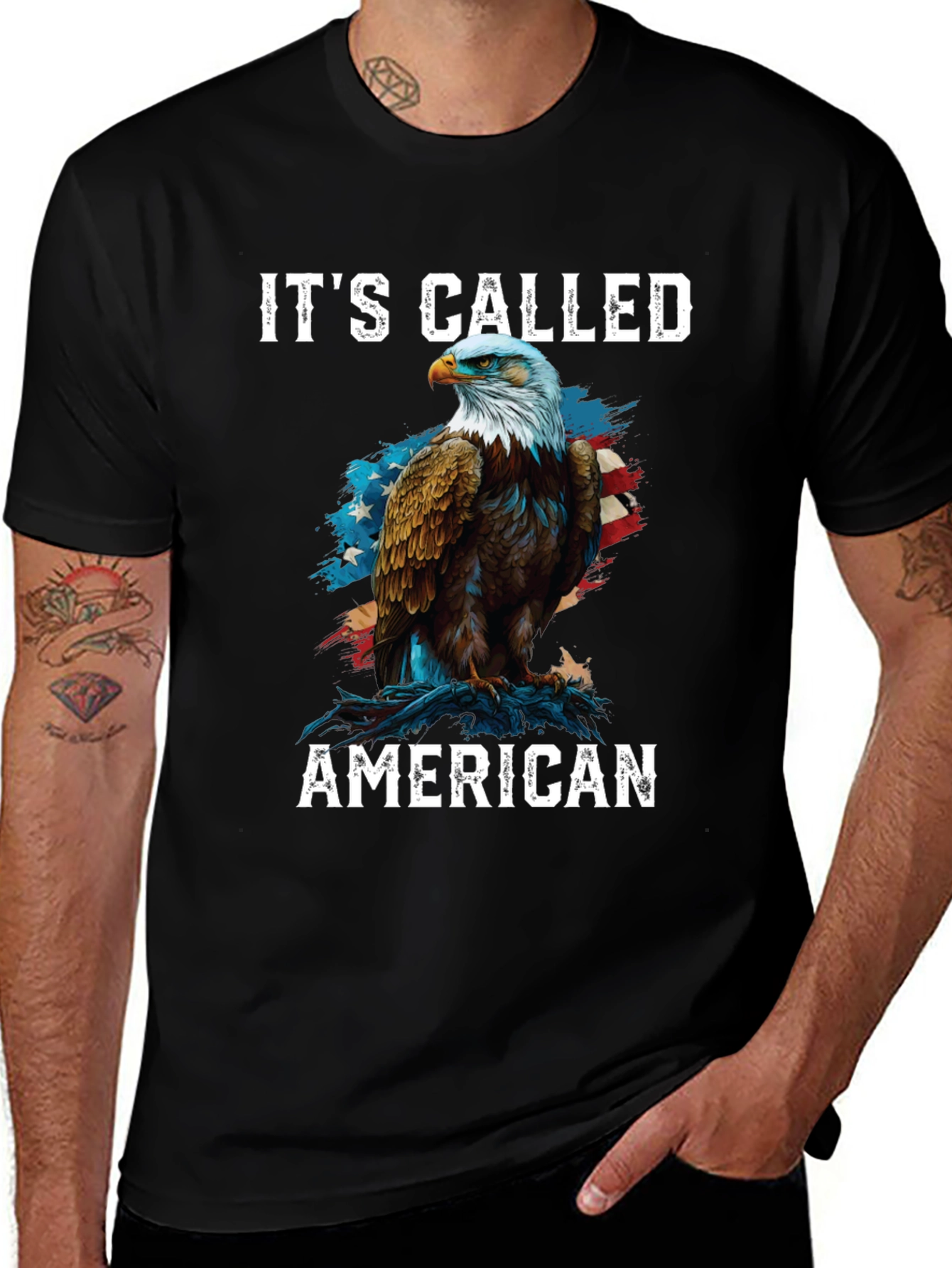 American Eagle Patriotic T-Shirt