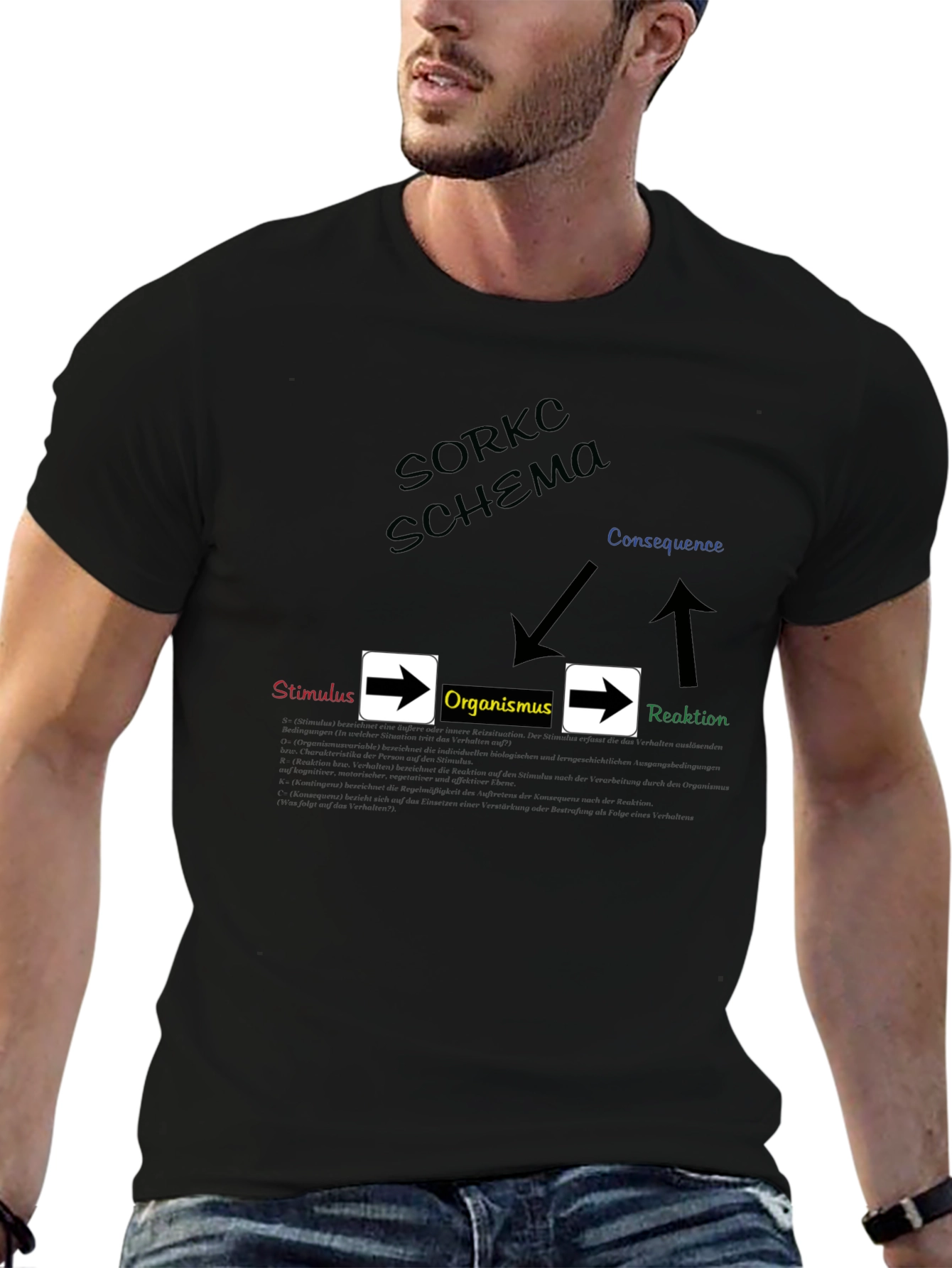 SORCK Schema Graphic Tee - Black
