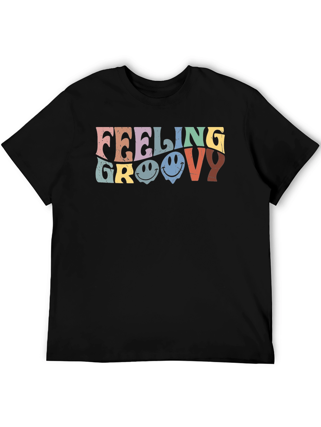 Feeling Groovy Graphic Tee - Retro Style