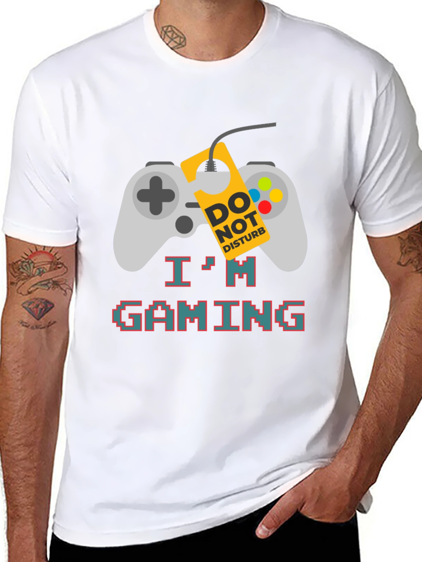 Gaming Mode On T-Shirt - Gamer Do Not Disturb