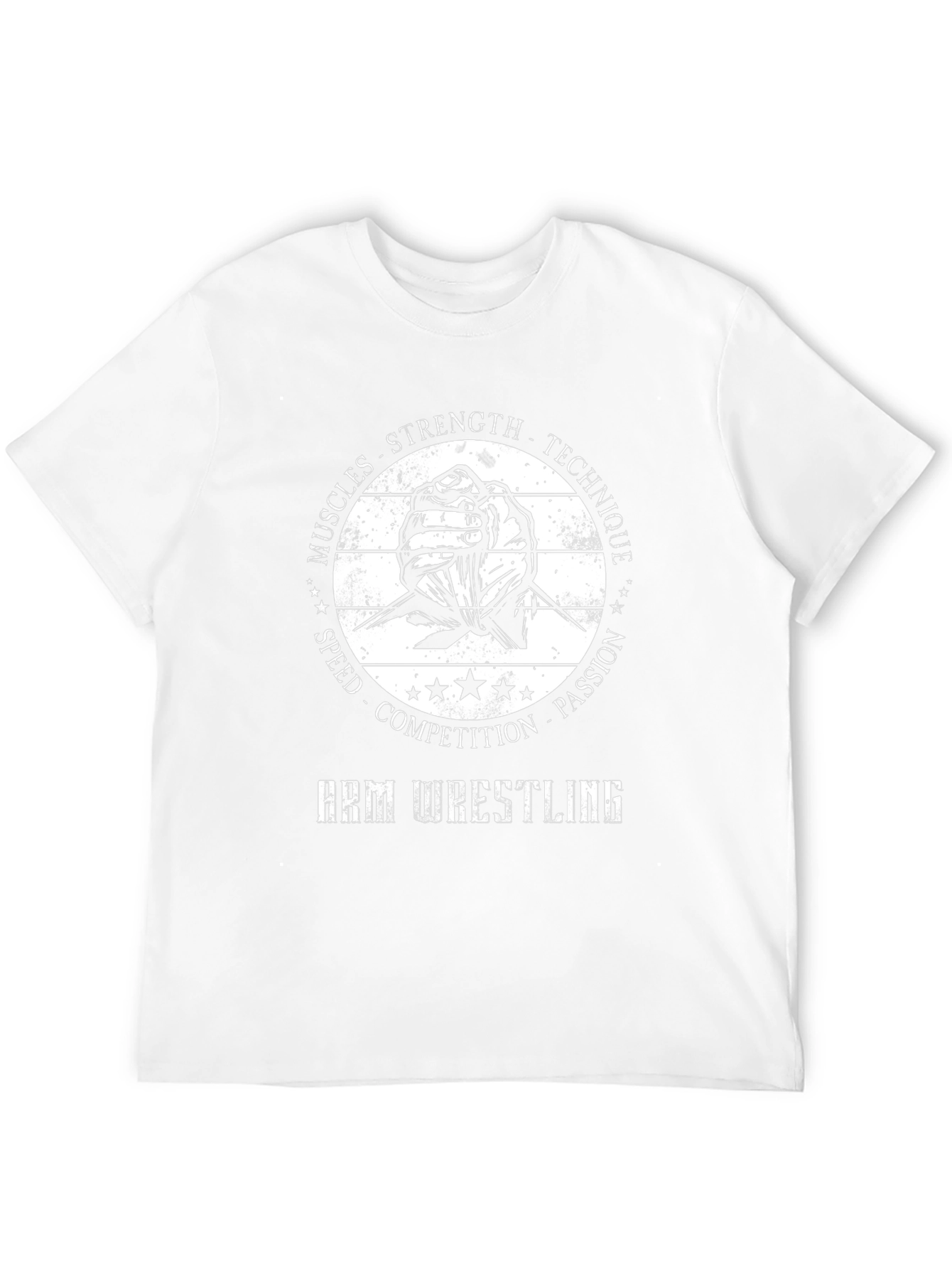 Arm Wrestling Graphic T-Shirt - Strength & Technique