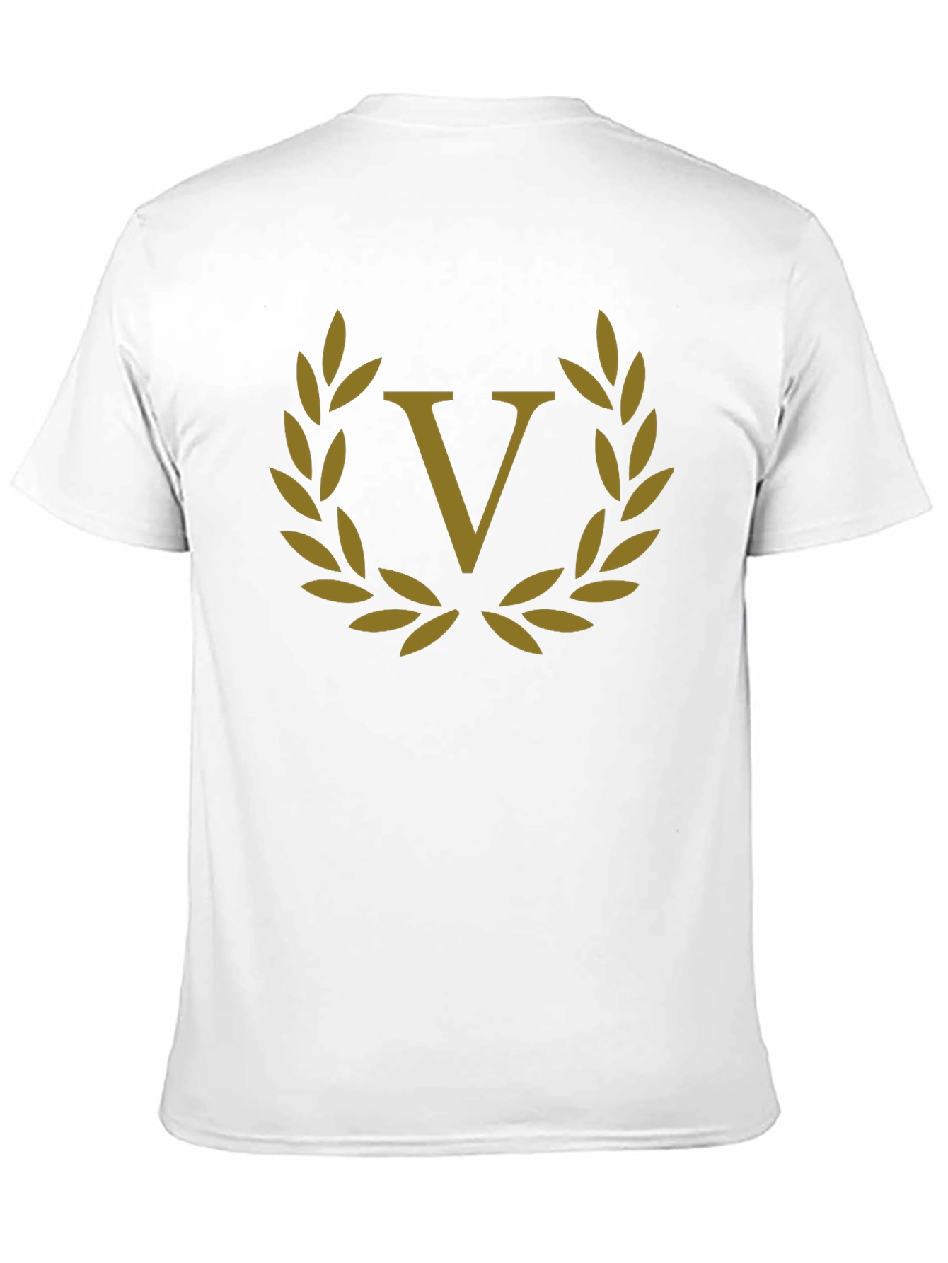 Laurel Wreath V Black T-Shirt